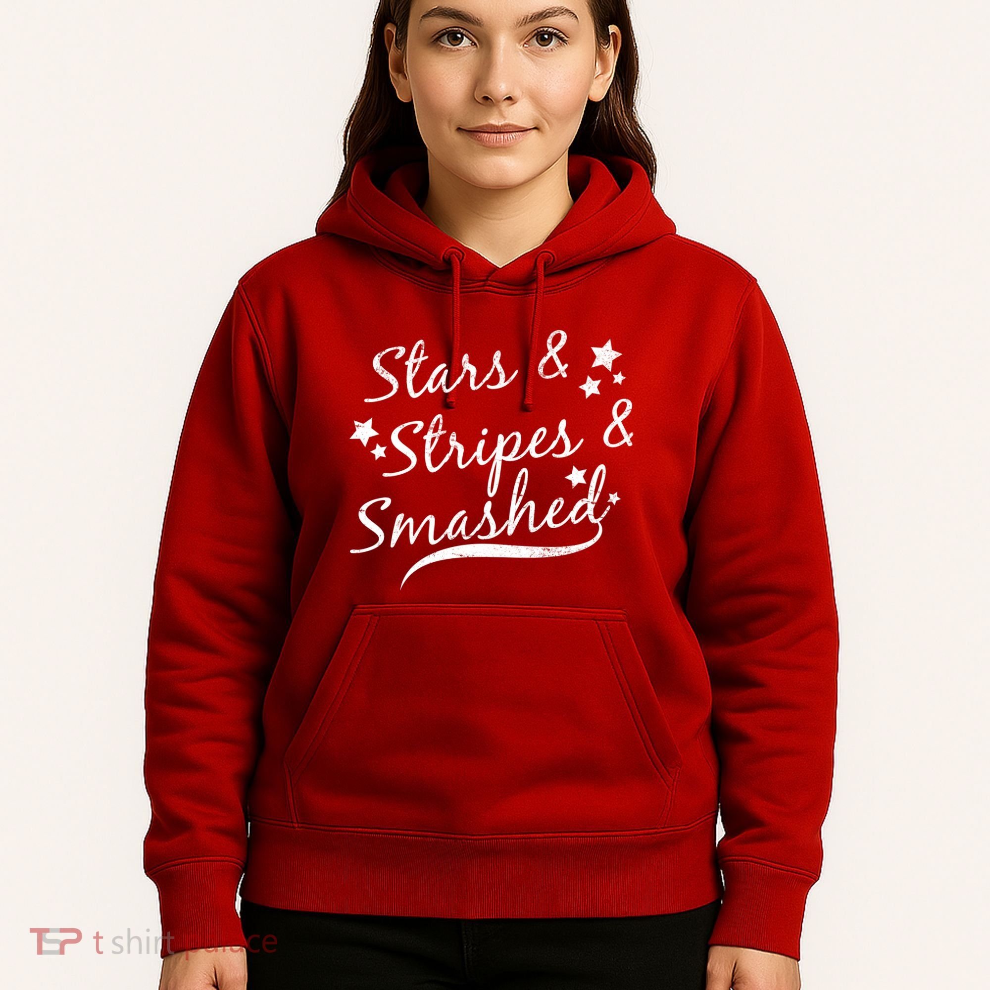 Stars Stripes And Smashed Hoodie