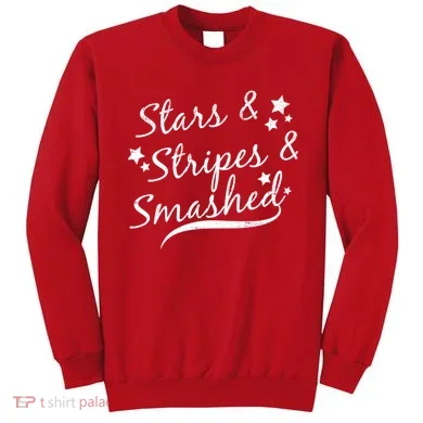 Stars Stripes And Smashed Sweatshirt