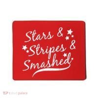 Stars Stripes And Smashed Mousepad thumb 0