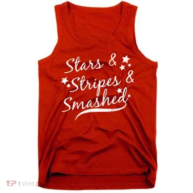 Stars Stripes And Smashed Tank Top
