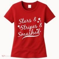 Stars Stripes And Smashed Women's T-Shirt thumb 0