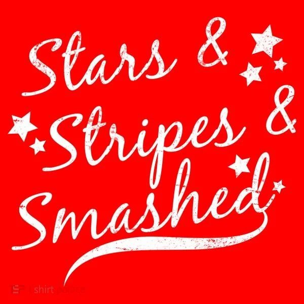 Stars Stripes And Smashed Kids Sweatshirt