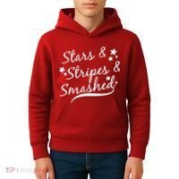 Stars Stripes And Smashed Kids Hoodie thumb 4