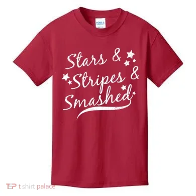 Stars Stripes And Smashed Kids T-Shirt