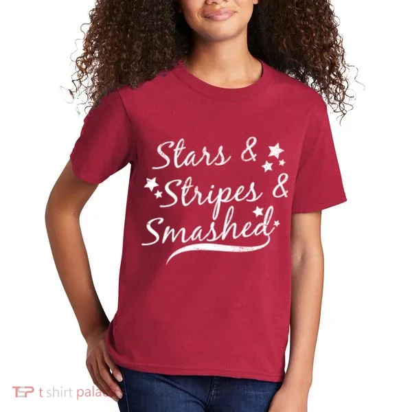 Stars Stripes And Smashed Kids T-Shirt