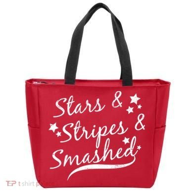 Stars Stripes And Smashed Tote Bag