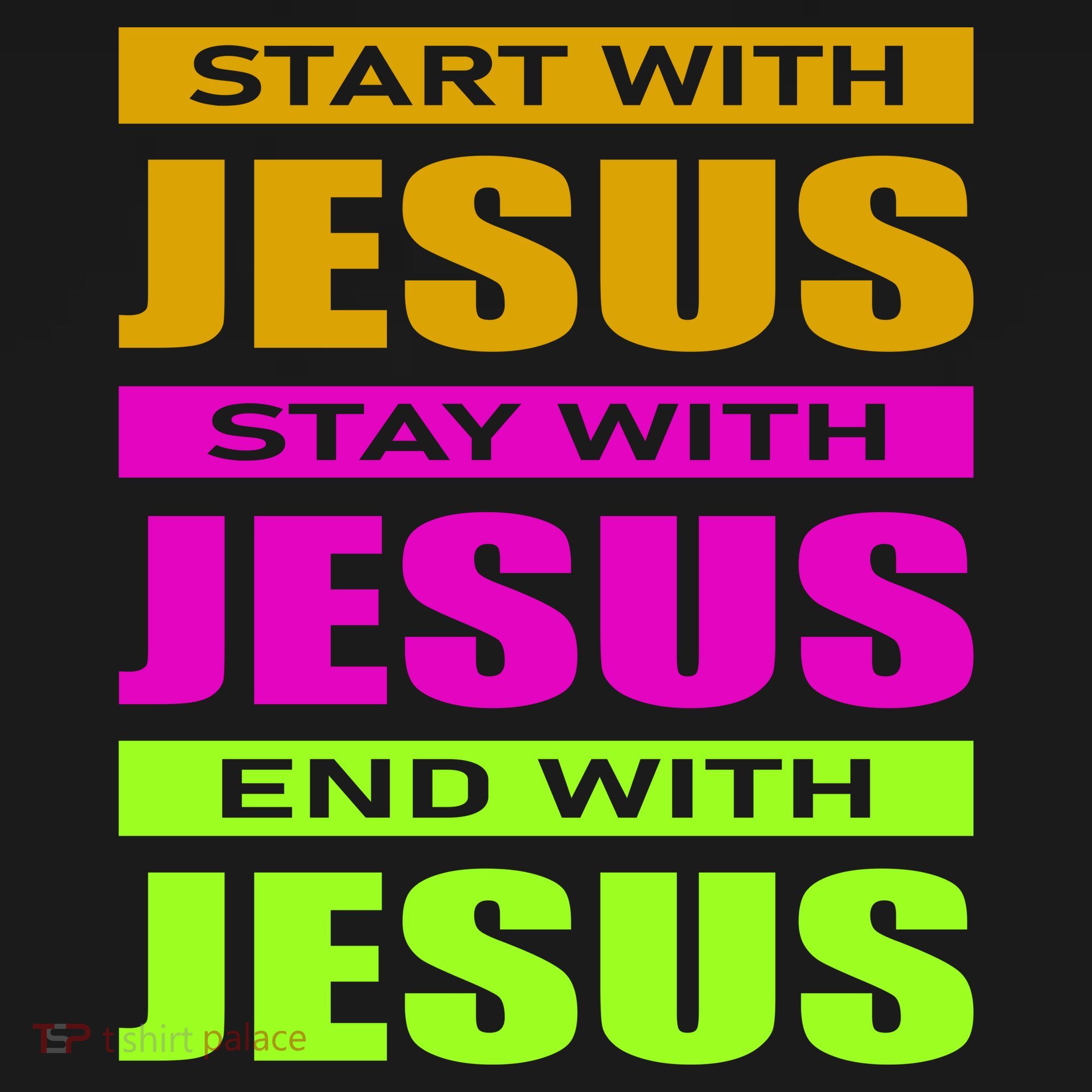 Start Stay End With Jesus Doggie Tank
