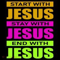 Start Stay End With Jesus Women's Hoodie thumb 2