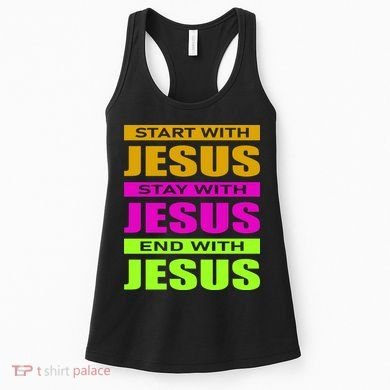 Start Stay End With Jesus Women's Tank Top