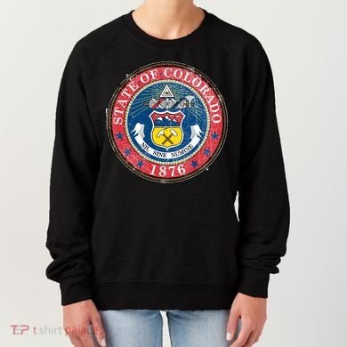 State of Colorado Vintage Logo Women's Sweatshirt