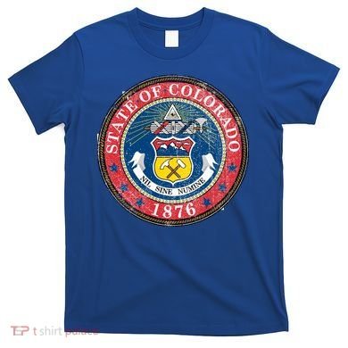 State of Colorado Vintage Logo T-Shirt
