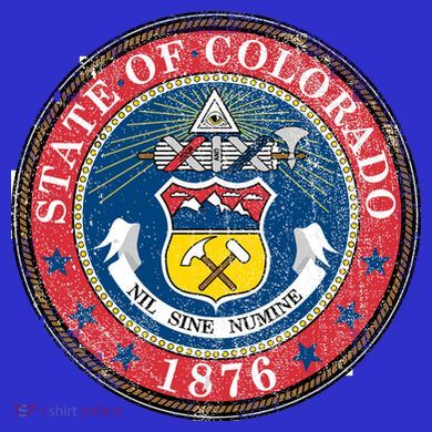 State of Colorado Vintage Logo Tall Sweatshirt