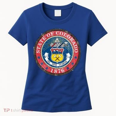 State of Colorado Vintage Logo Women's T-Shirt