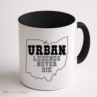 State Of Ohio Urban Legends Never Die Coffee Mug thumb 1