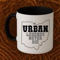 State Of Ohio Urban Legends Never Die Coffee Mug thumb 2