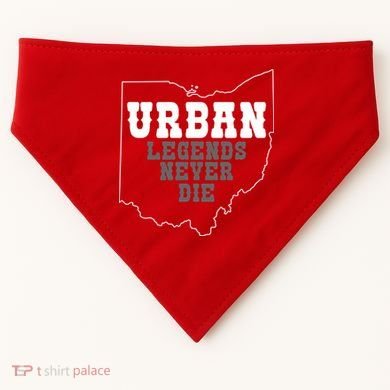State Of Ohio Urban Legends Never Die USA-Made Doggie Bandana