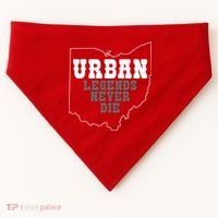 State Of Ohio Urban Legends Never Die USA-Made Doggie Bandana thumb 0