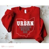 State Of Ohio Urban Legends Never Die Sweatshirt thumb 2