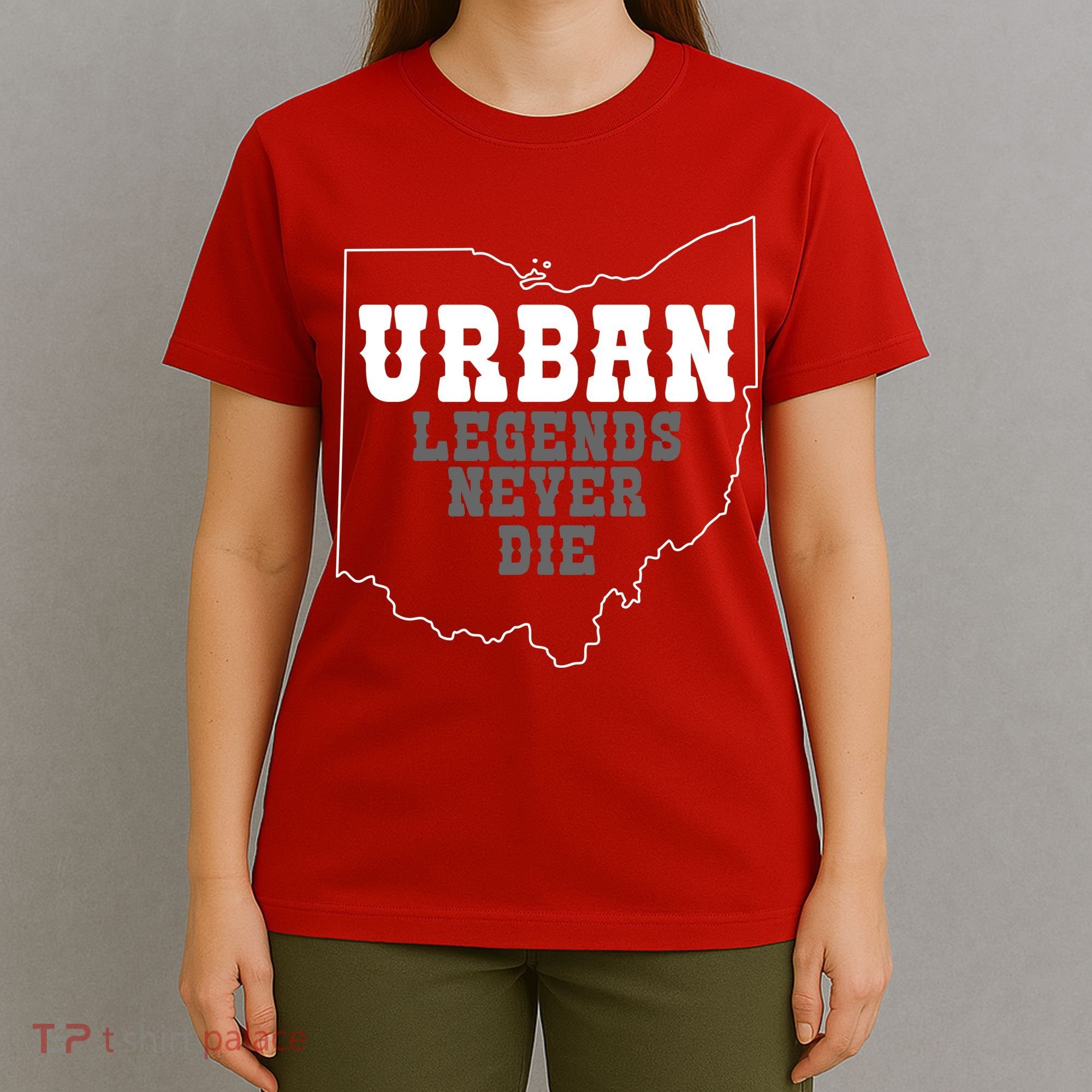 State Of Ohio Urban Legends Never Die T-Shirt