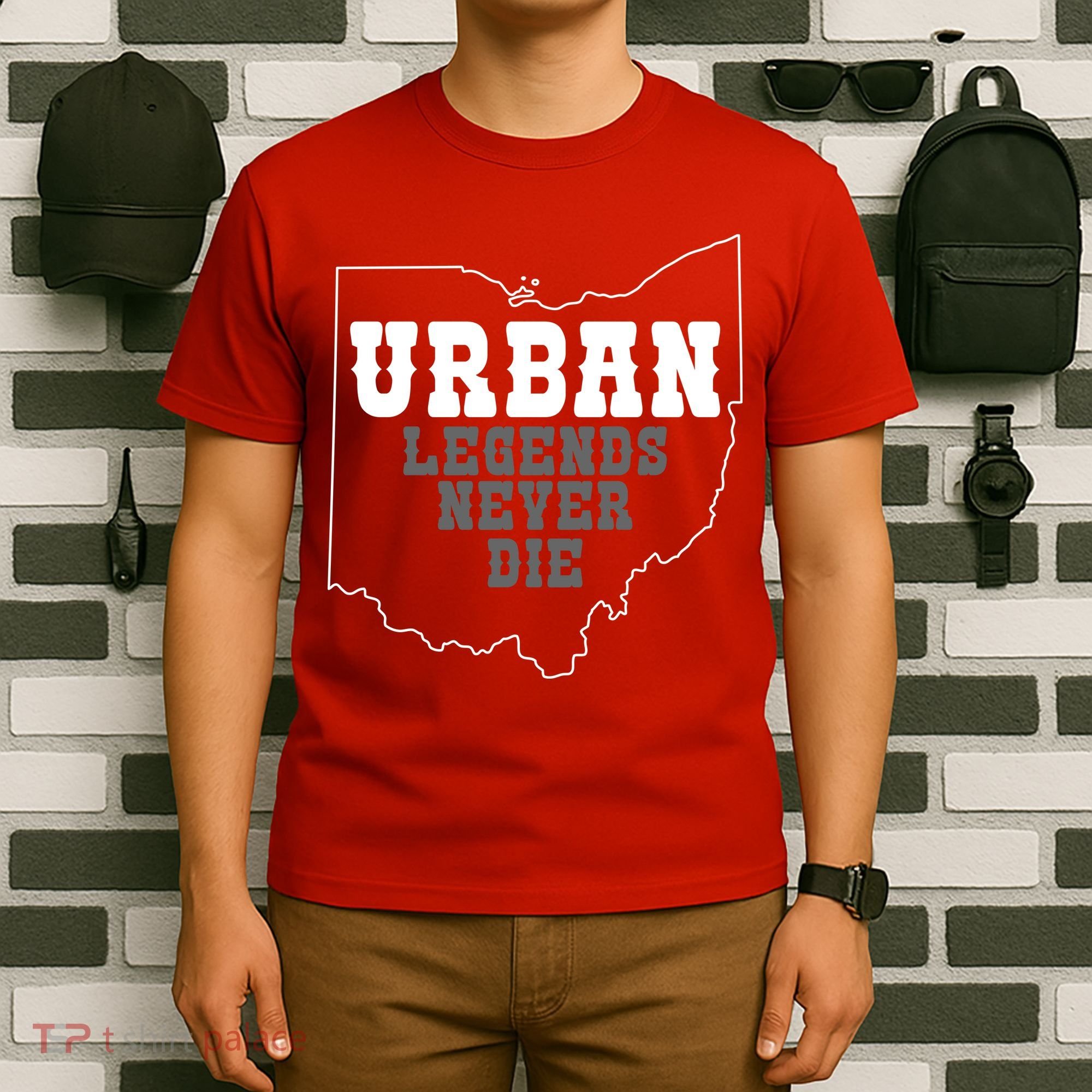 State Of Ohio Urban Legends Never Die T-Shirt