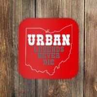 State Of Ohio Urban Legends Never Die Coaster thumb 0