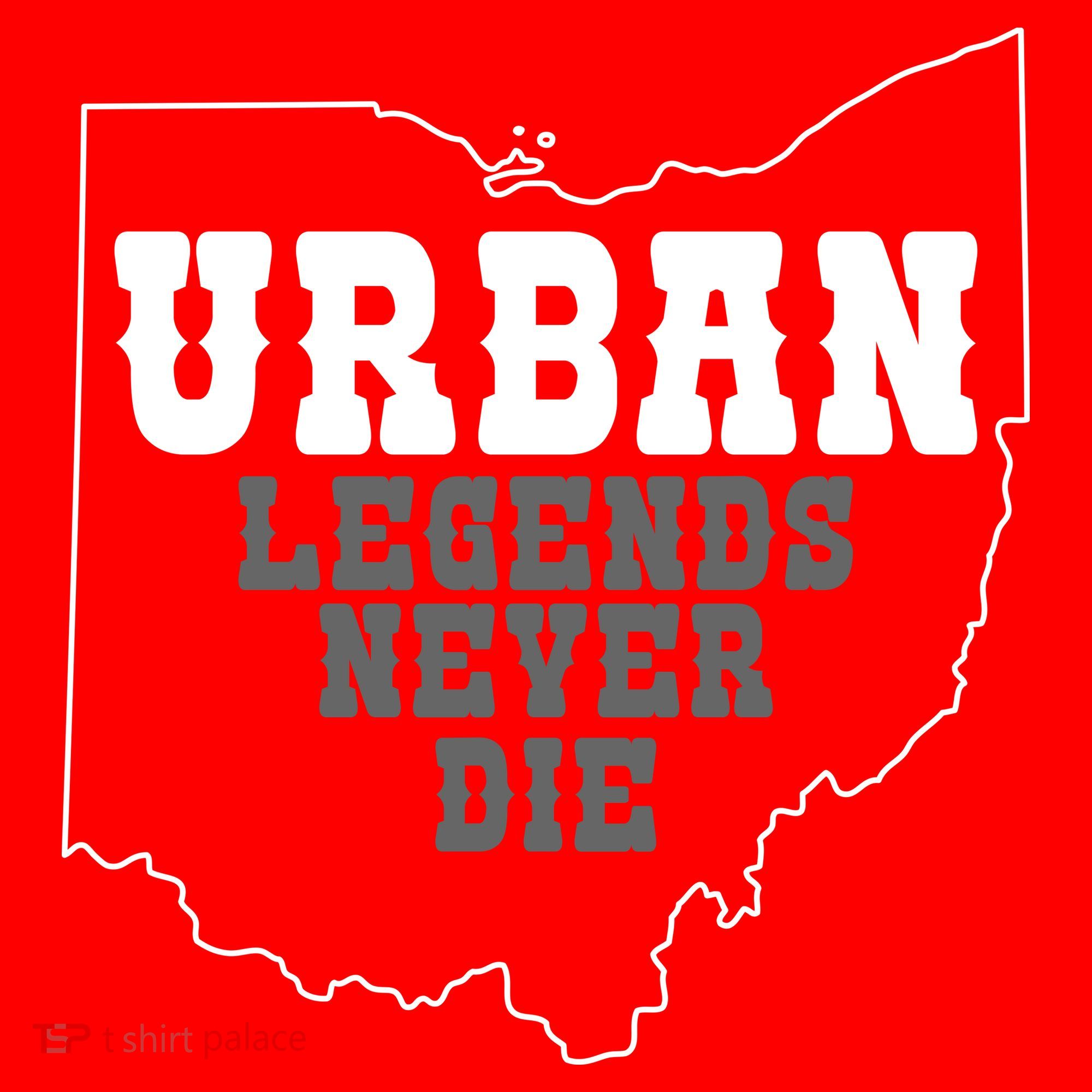 State Of Ohio Urban Legends Never Die Mousepad