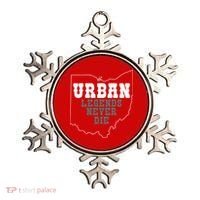 State Of Ohio Urban Legends Never Die Ornament thumb 0
