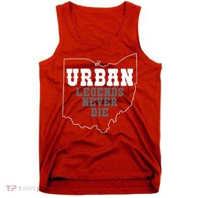 State Of Ohio Urban Legends Never Die Tank Top