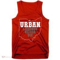 State Of Ohio Urban Legends Never Die Tank Top thumb 0
