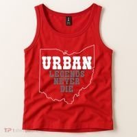 State Of Ohio Urban Legends Never Die Tank Top thumb 2