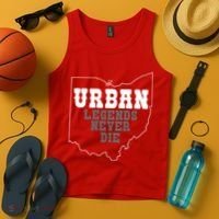 State Of Ohio Urban Legends Never Die Tank Top thumb 4