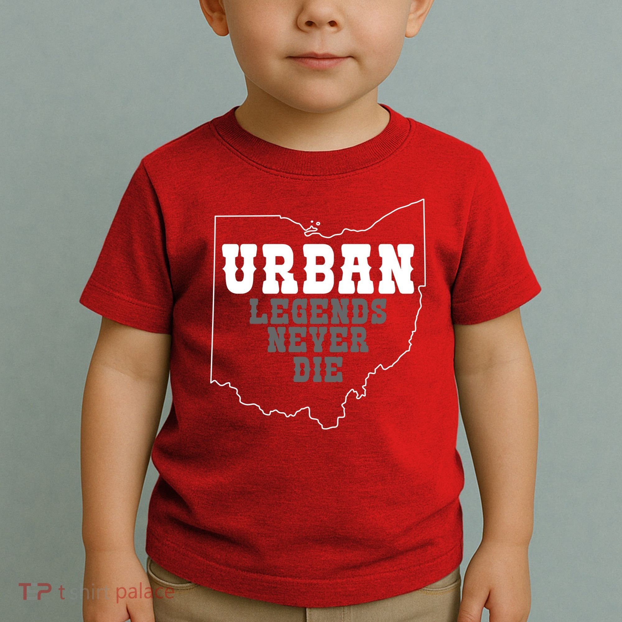 State Of Ohio Urban Legends Never Die Toddler T-Shirt
