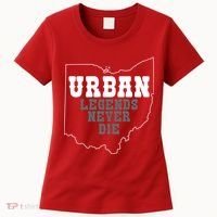 State Of Ohio Urban Legends Never Die Women's T-Shirt thumb 0