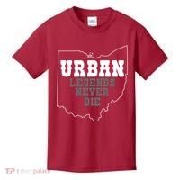 State Of Ohio Urban Legends Never Die Kids T-Shirt thumb 0