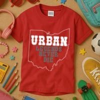 State Of Ohio Urban Legends Never Die Kids T-Shirt thumb 3