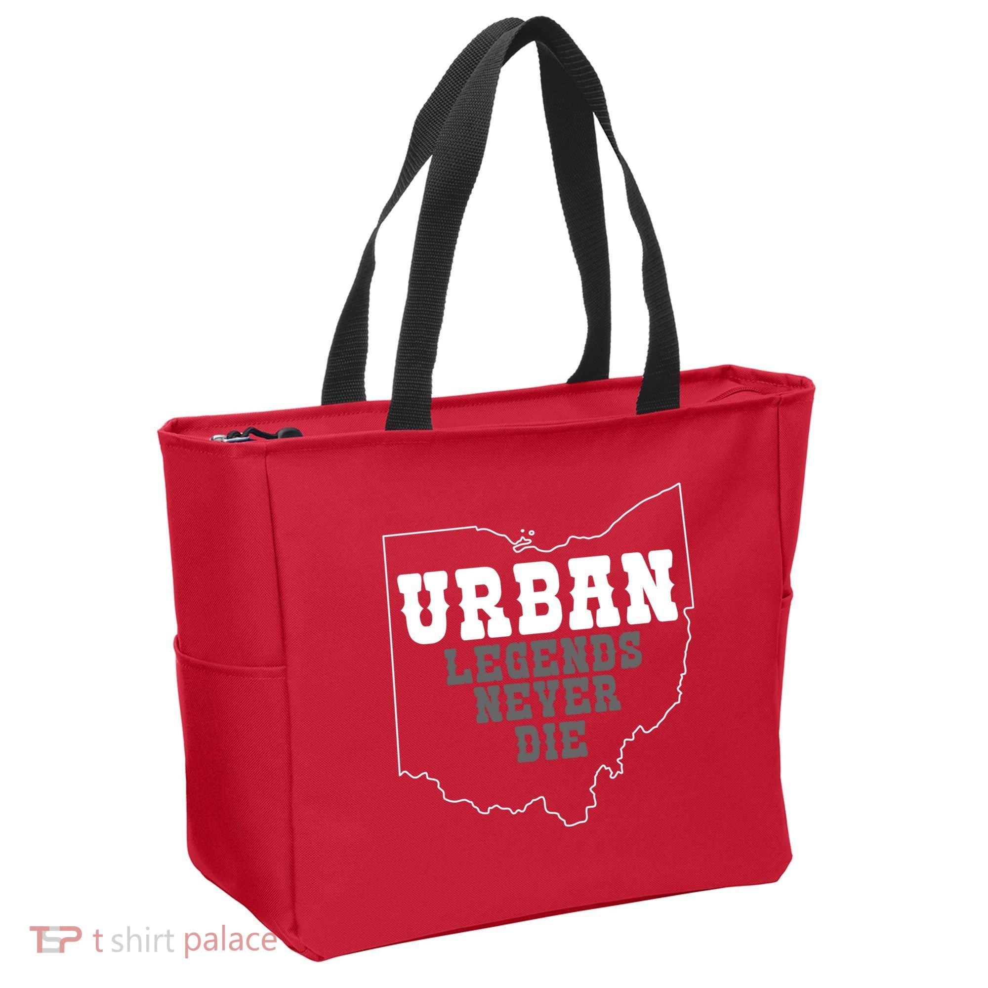 State Of Ohio Urban Legends Never Die Tote Bag