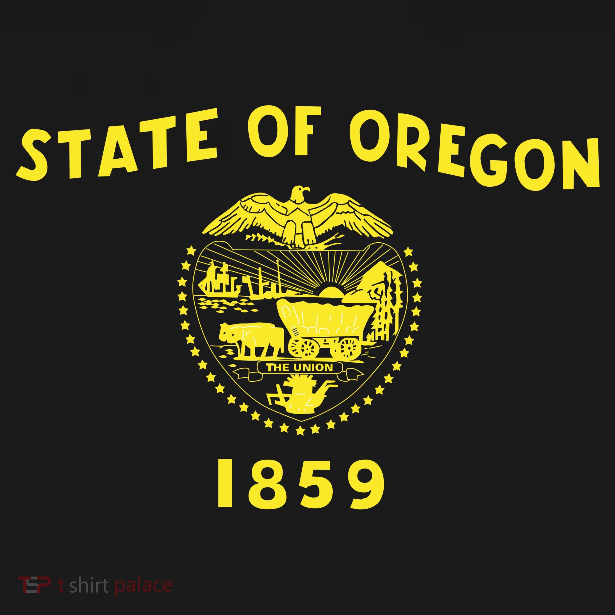 State of Oregon 1859 Pajama Set