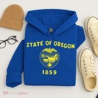 State of Oregon 1859 Hoodie thumb 4