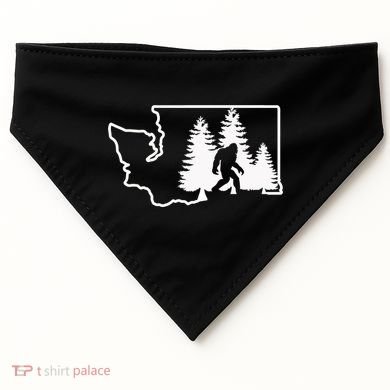 State Of Washington Big Foot USA-Made Doggie Bandana