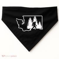 State Of Washington Big Foot USA-Made Doggie Bandana thumb 0