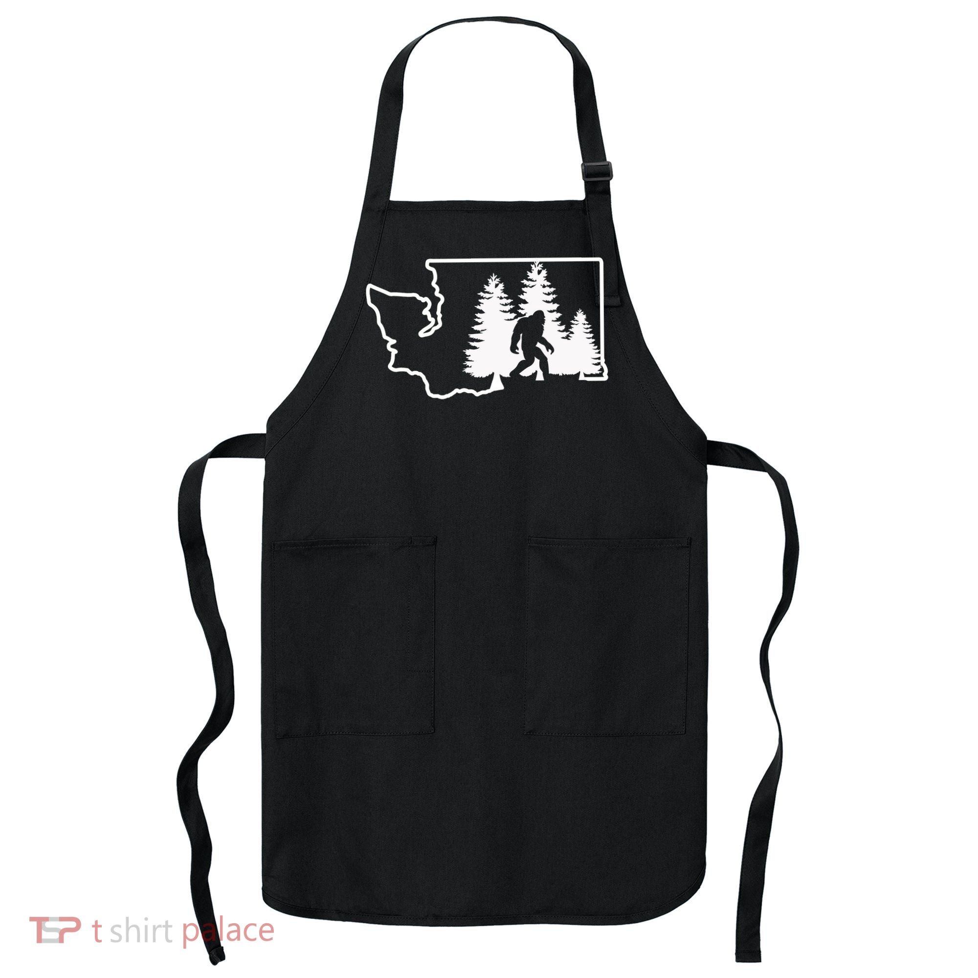 State Of Washington Big Foot Apron