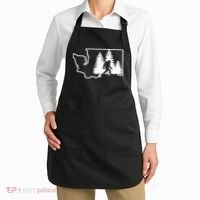 State Of Washington Big Foot Apron thumb 2