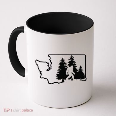 State Of Washington Big Foot Coffee Mug