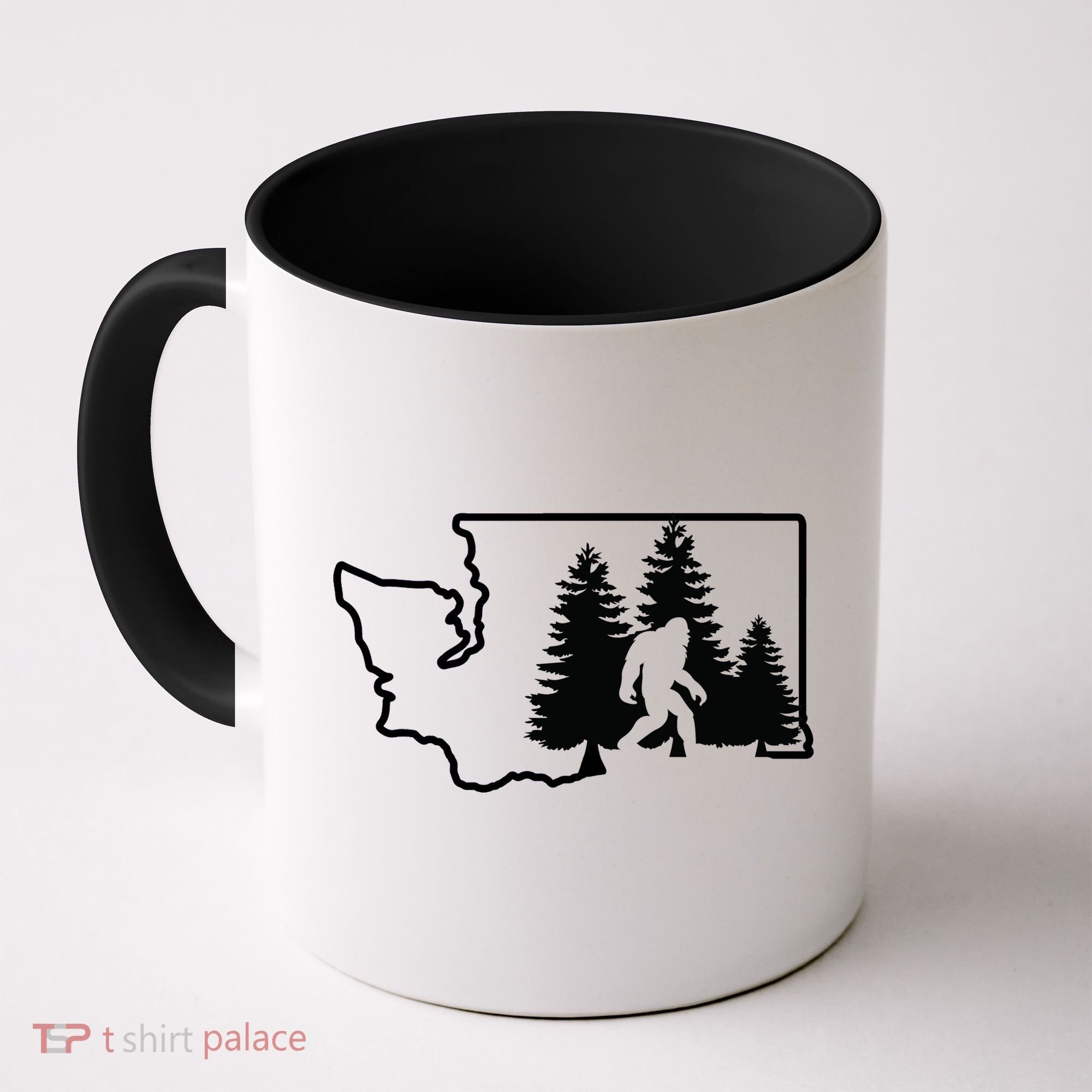 State Of Washington Big Foot Coffee Mug