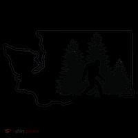 State Of Washington Big Foot Coffee Mug thumb 5
