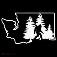 State Of Washington Big Foot Women's Tank Top thumb 5