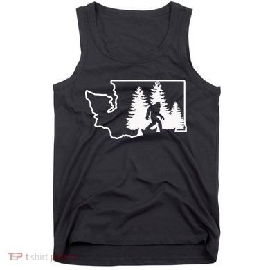 State Of Washington Big Foot Tank Top