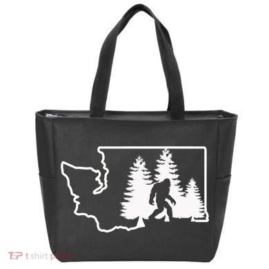 State Of Washington Big Foot Tote Bag