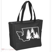 State Of Washington Big Foot Tote Bag thumb 2