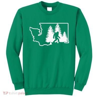 State Of Washington Big Foot Sweatshirt